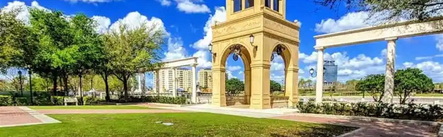 Cranes Roost Park at Uptown Altamonte in Altamonte Springs, Florida