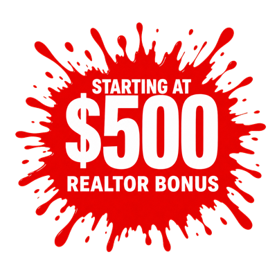 Realtor bonus starting at $500